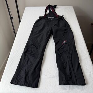 Marker XLR8 Ski Pants Mens 32 Black Good Insulated Suspenders Snow Snowboard